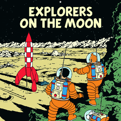 Explorers on The Moon test Cushion/ Pillow Cover - Full Bleed